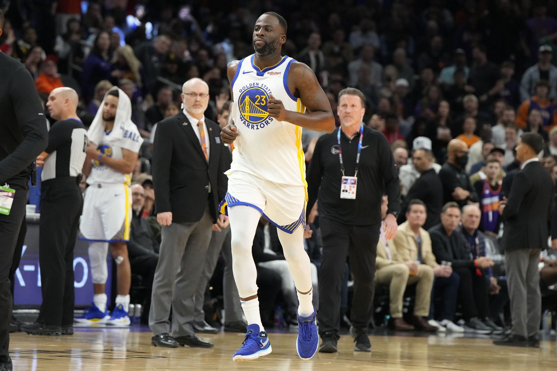 Draymond Green is suspended indefinitely by the NBA.