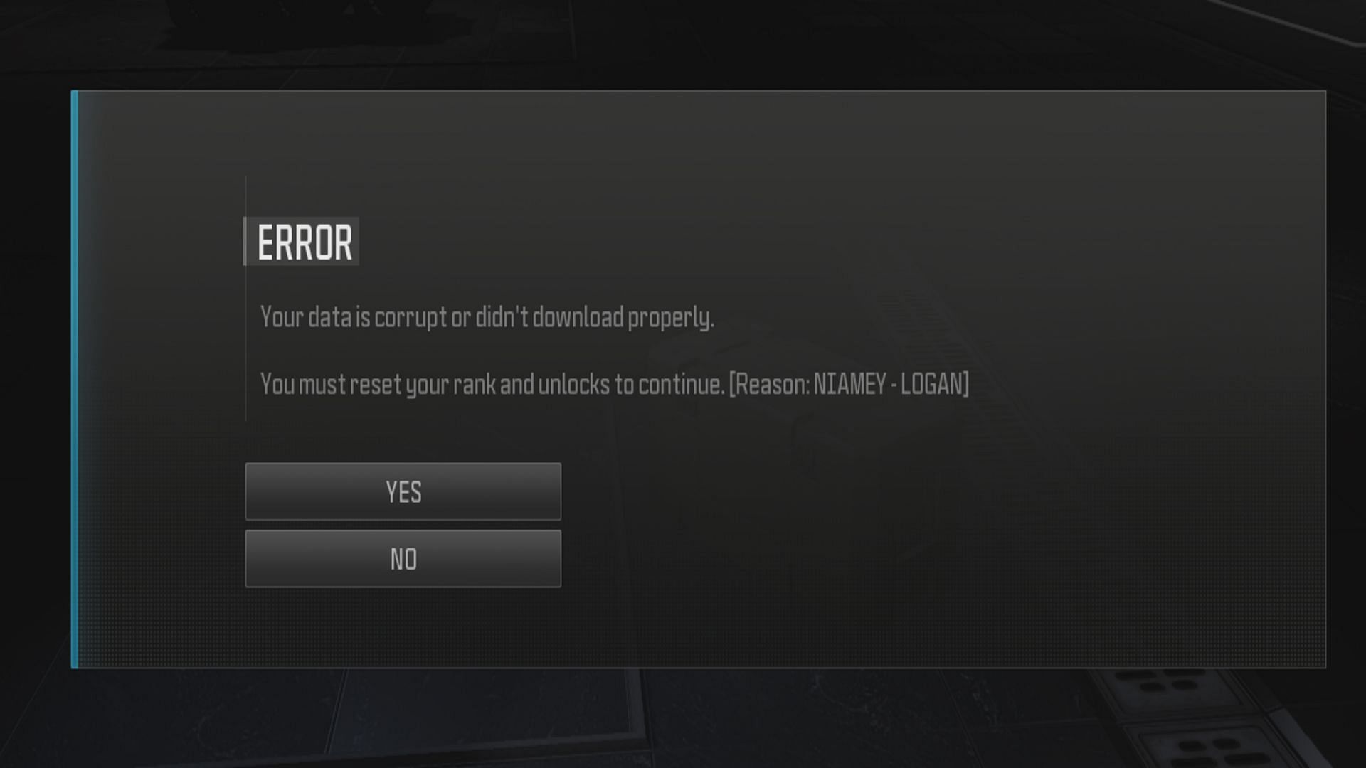 Warzone And MW3 "reset Your Rank And Unlocks To Continue" Error ...