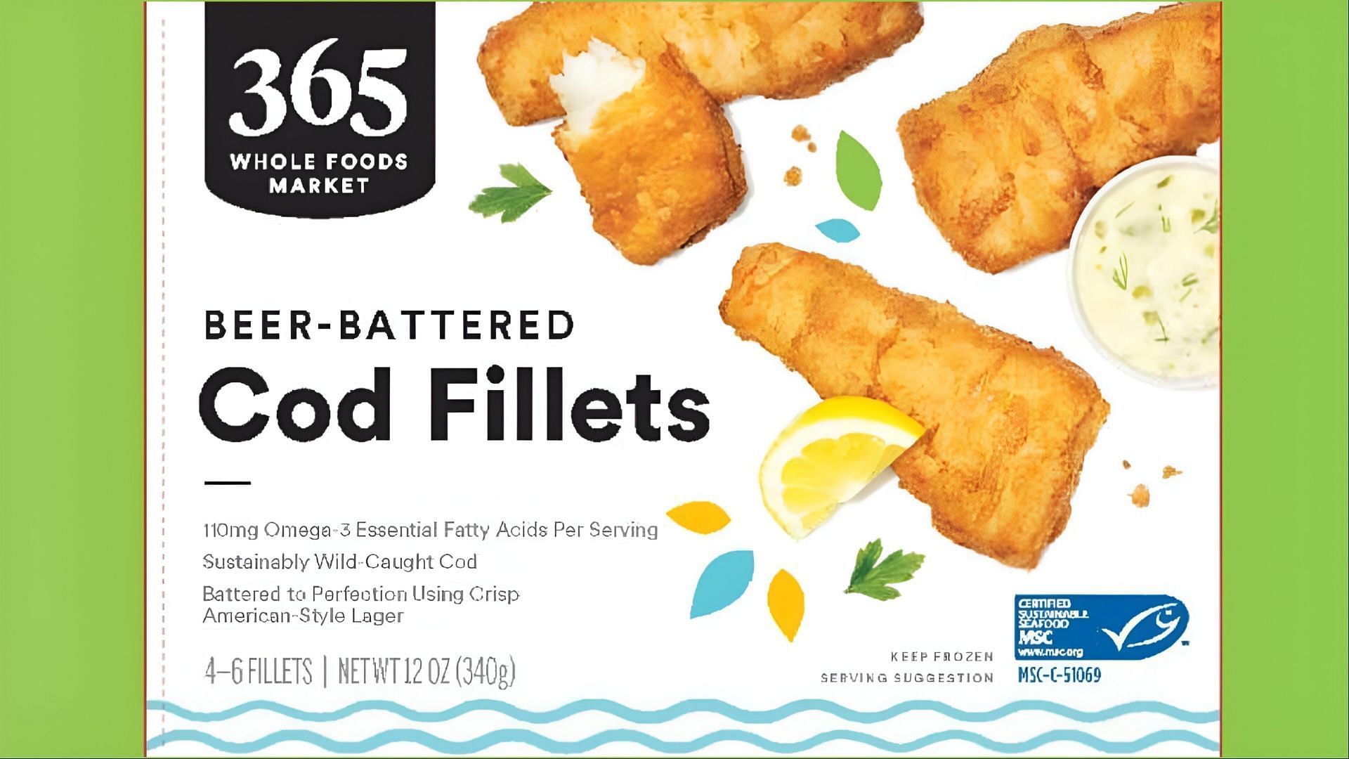 The recalled fish fillets may contain undeclared soy allergens (Image via FDA)