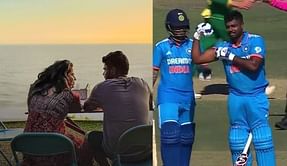 [In Pictures] "5 years of enjoying sunsets and this life with you" - Sanju Samson shares an endearing post for his wife on wedding anniversary