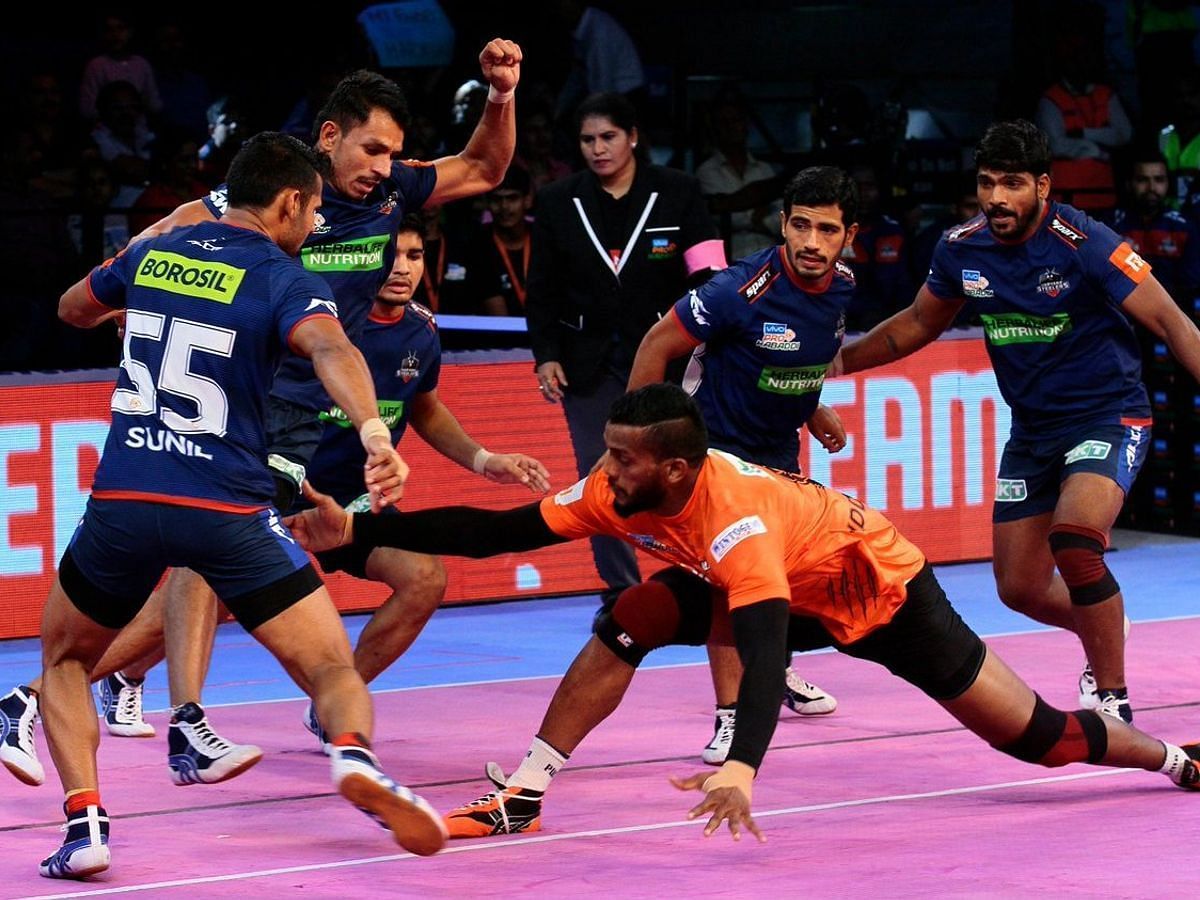 Siddharth Desai during his stint for U Mumba (Credits: PKL)