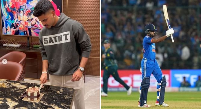 [Watch] Shreyas Iyer celebrates 29th birthday by cutting a cake ahead of India tour of South Africa