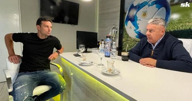 Lionel Scaloni holds talks with Argentina football president Claudio Tapia, makes decision on future: Reports
