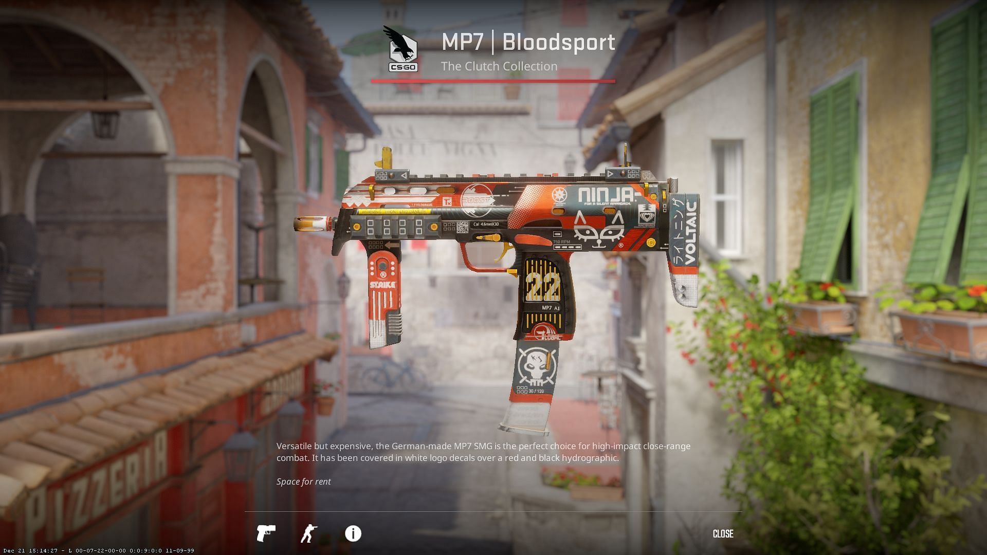 MP7 Bloodsport (Image via Valve)