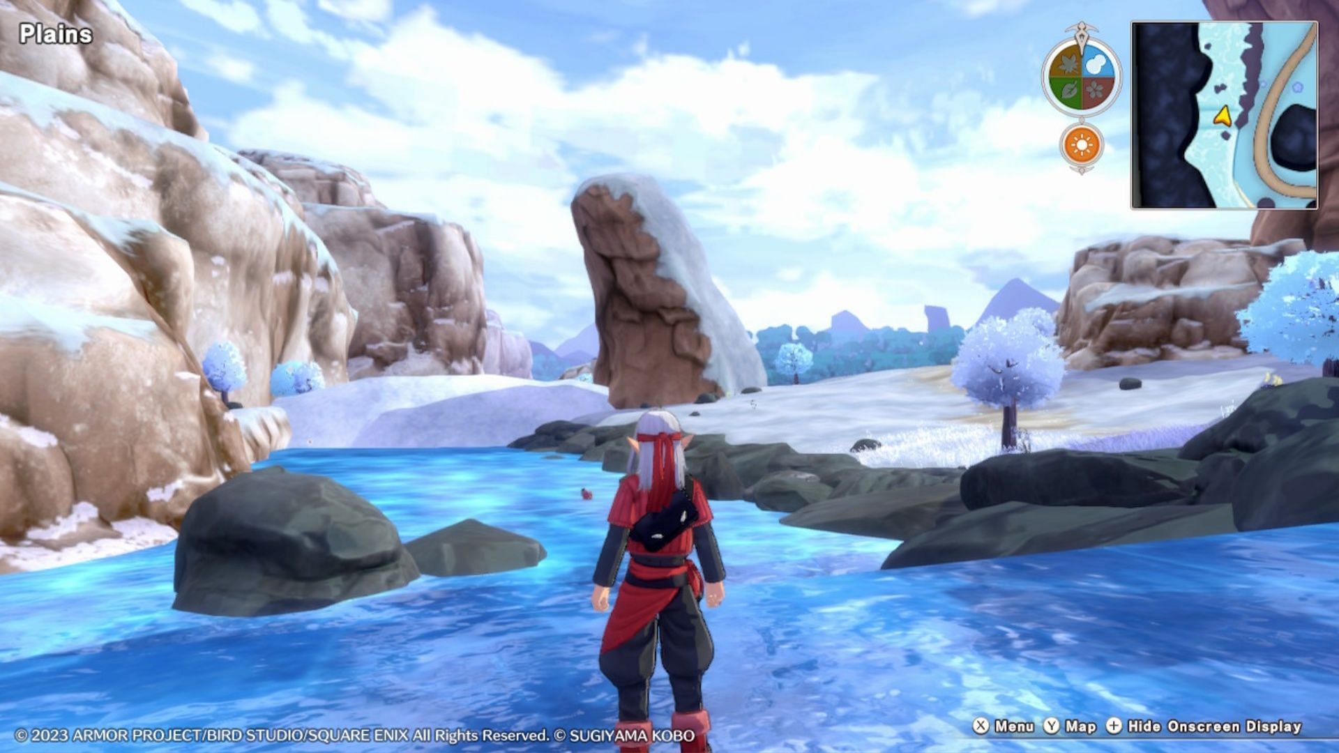 The seasons change and so does the exploration (Image via Square Enix)