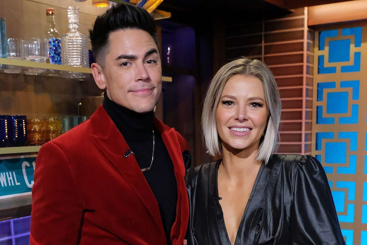 Ariana Madix and Tom Sandoval during happier days. (Image via Bravo)