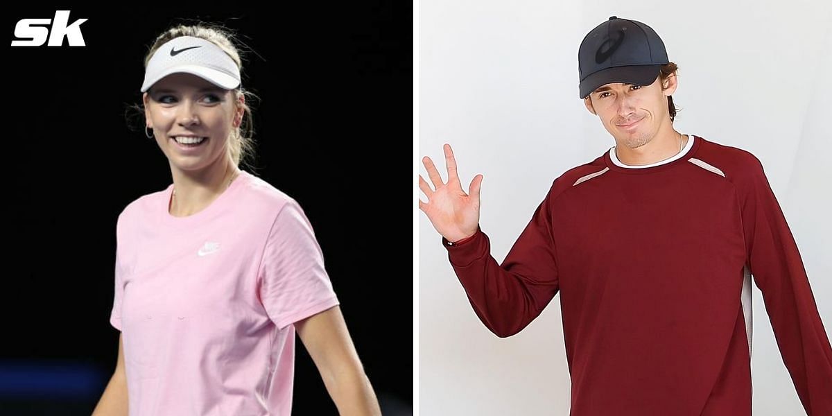 Alex de Minaur&rsquo;s girlfriend Katie Boulter teases him for lack of enthusiasm in taking pictures