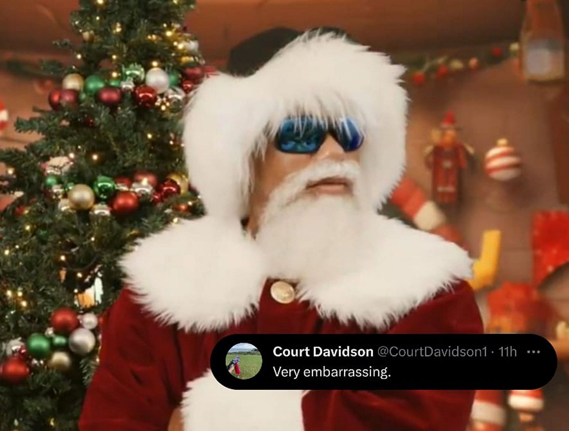 TaylorMade&rsquo;s &lsquo;cringe&rsquo; Mac Daddy Santa