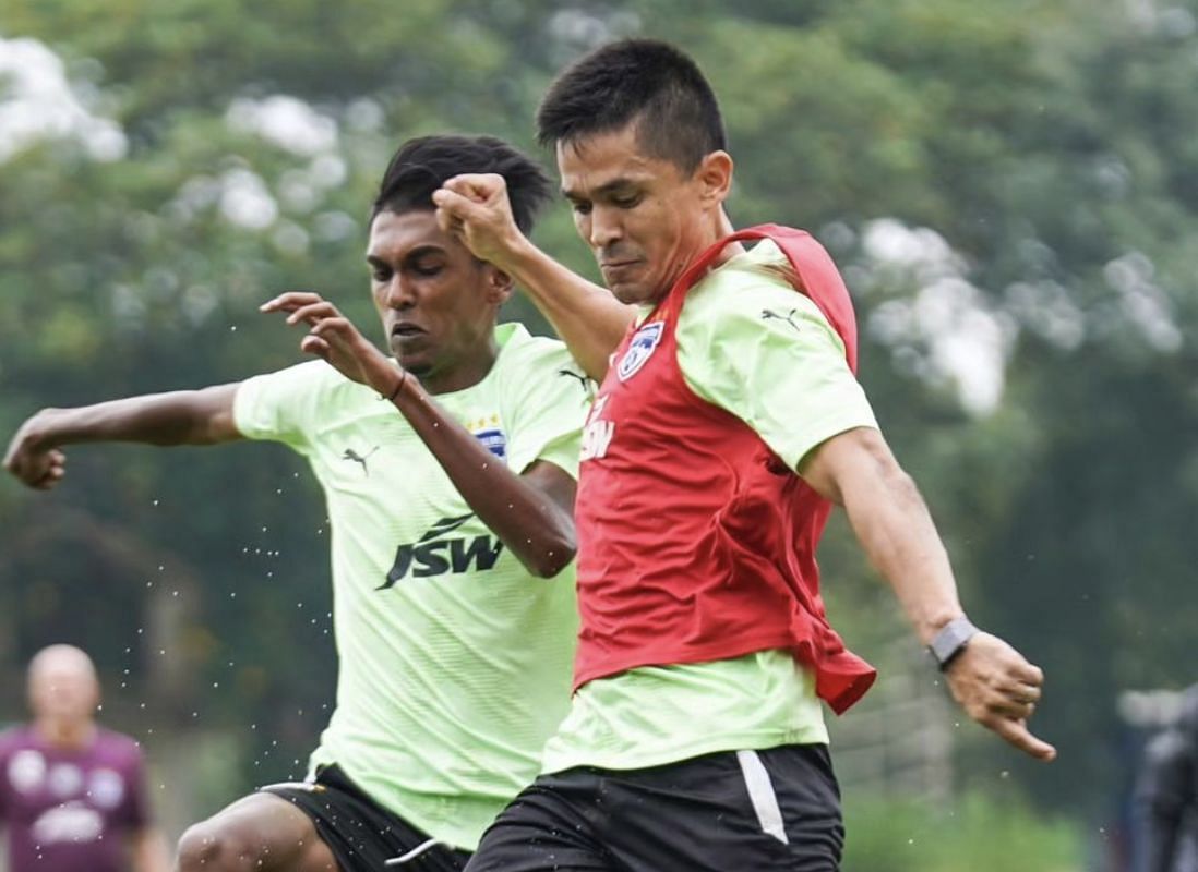 Sunil Chhetri. (Photo Source: Bengaluru FC/Instagram)