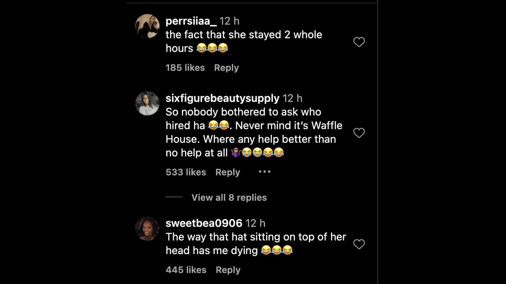 People online found the entire incident hilarious (Image via @theneighborhoodtalk/Instagram)