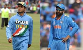 3 similarities in Rohit Sharma and Sourav Ganguly's India captaincy careers