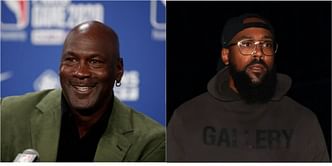 In photos: Michael Jordan poses with Marcus inside daughter Jasmine’s 31st birthday bash