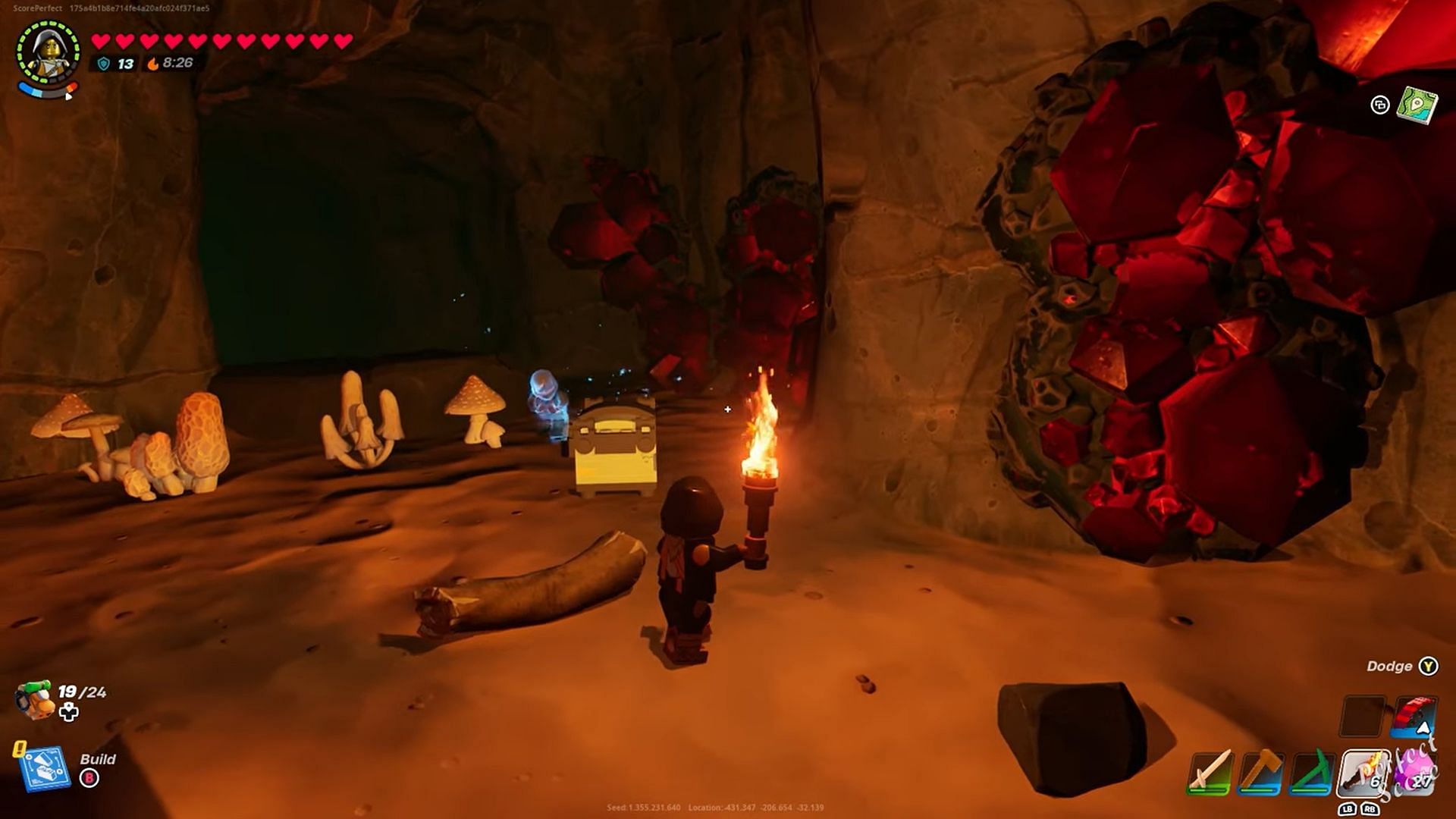 Rough Ruby in Desert Caves (Image via Epic Games/Perfect Score on YouTube)