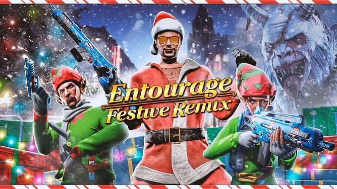 How to play GTA Online Entourage (Festive Remix) and unlock Christmas weapon skins