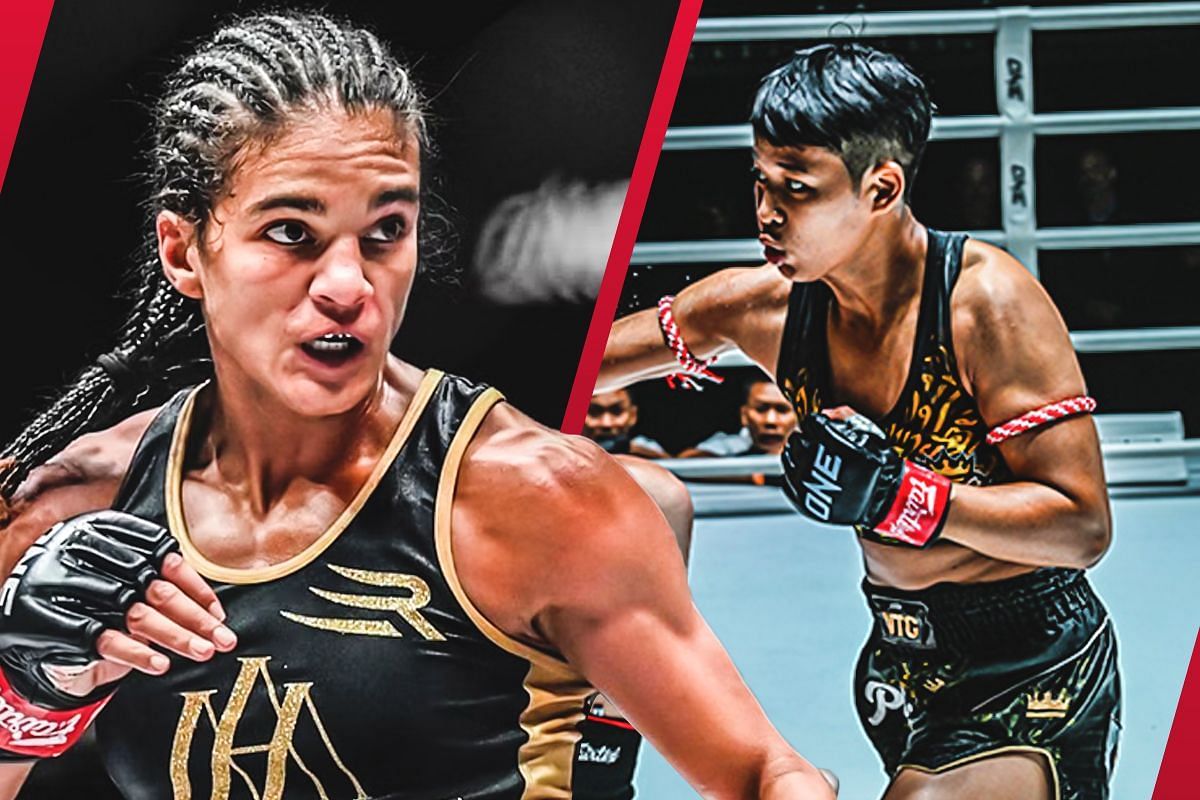 Anissa Meksen (left) and Phetjeeja (right) | Image credit: ONE Championship