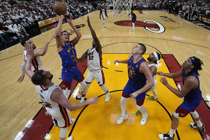 "Get them boys up outta here!": Michael Porter Jr. no chill against Jimmy Butler & the Heat