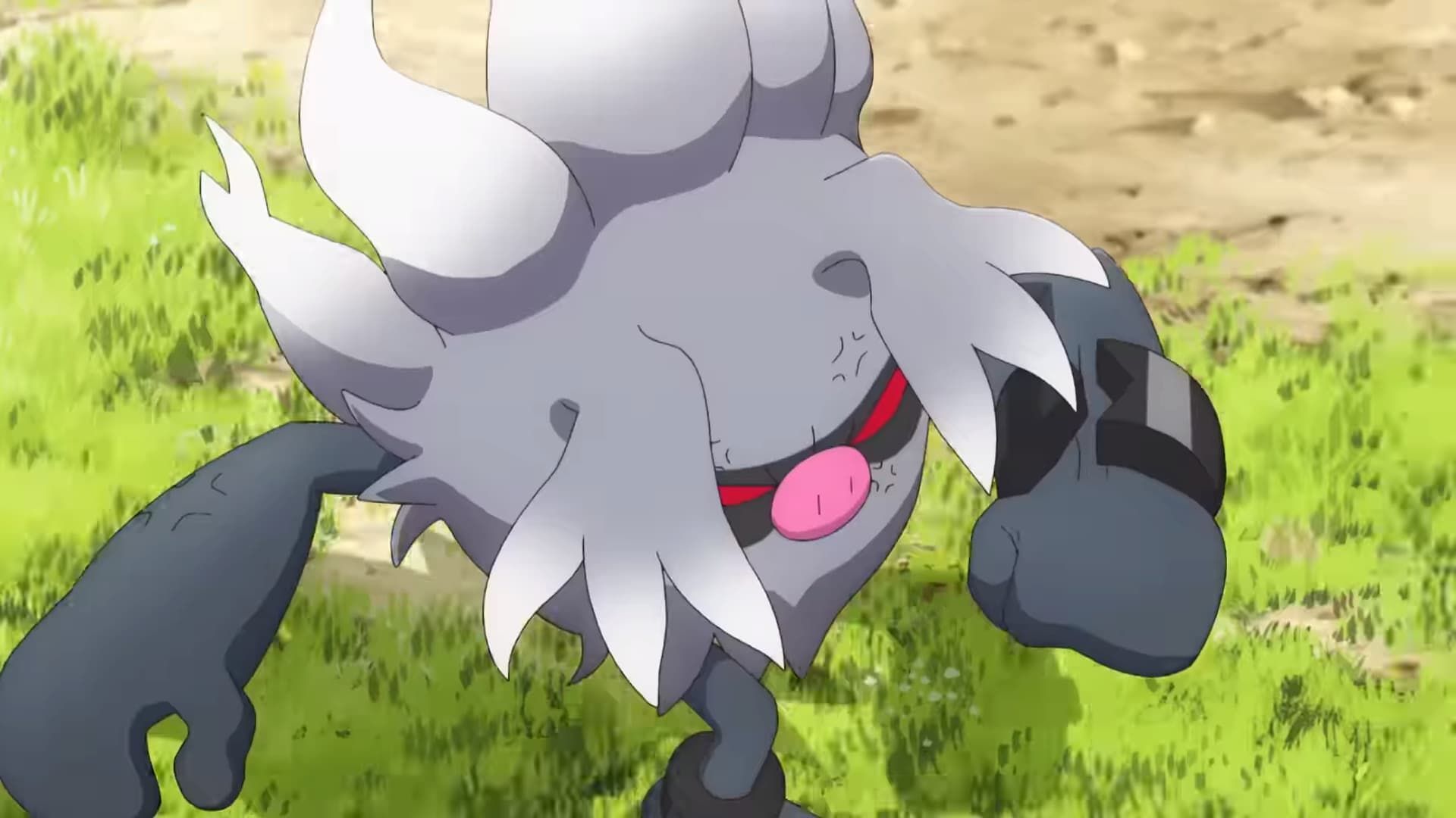 Annihilape in the anime (Image via The Pokemon Company)