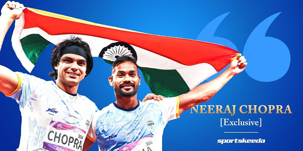 Neeraj Chopra Exclusive with Sportskeeda