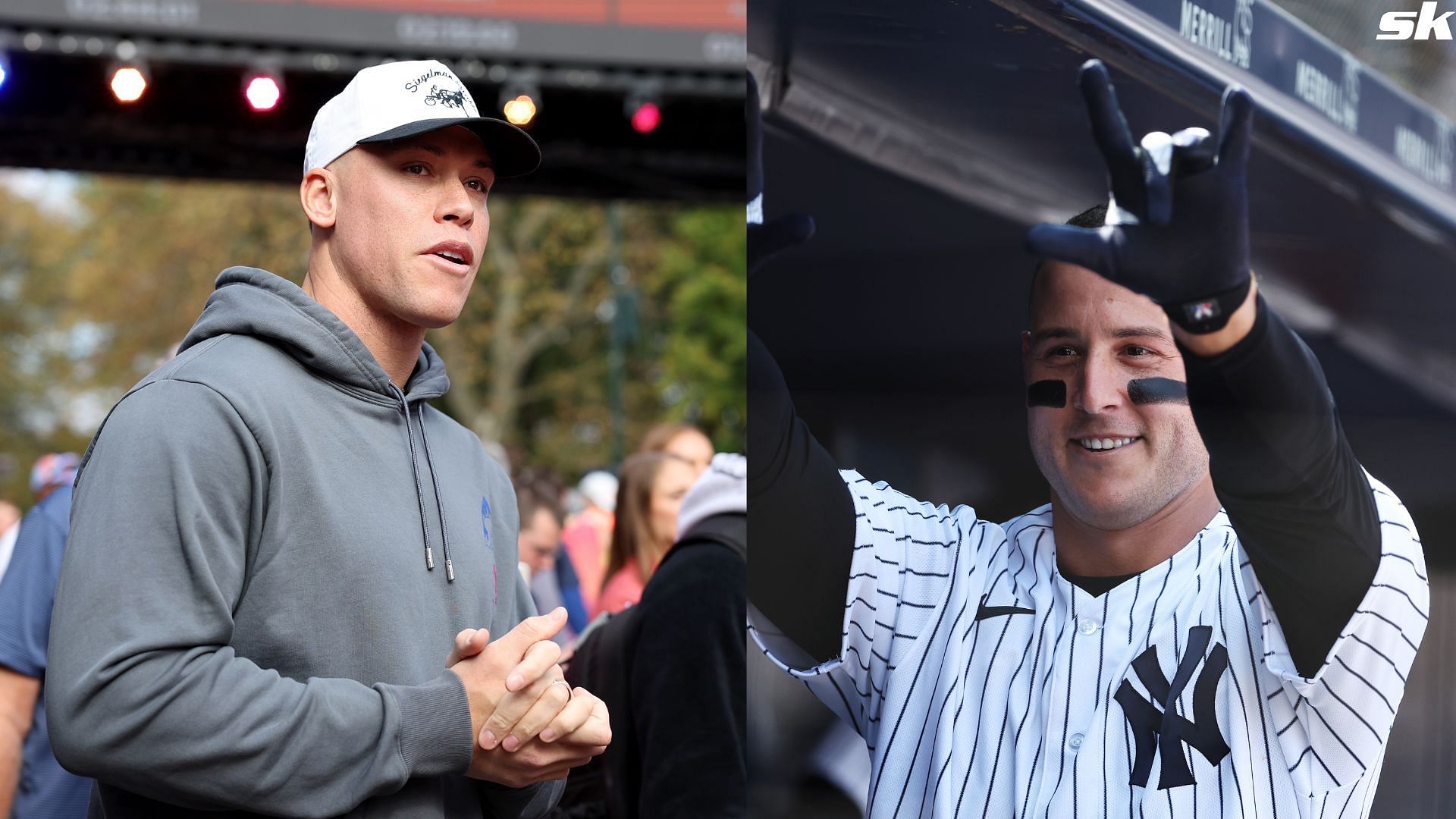  New York Yankees right fielder Aaron Judge attends the 2023 TCS New York Marathon