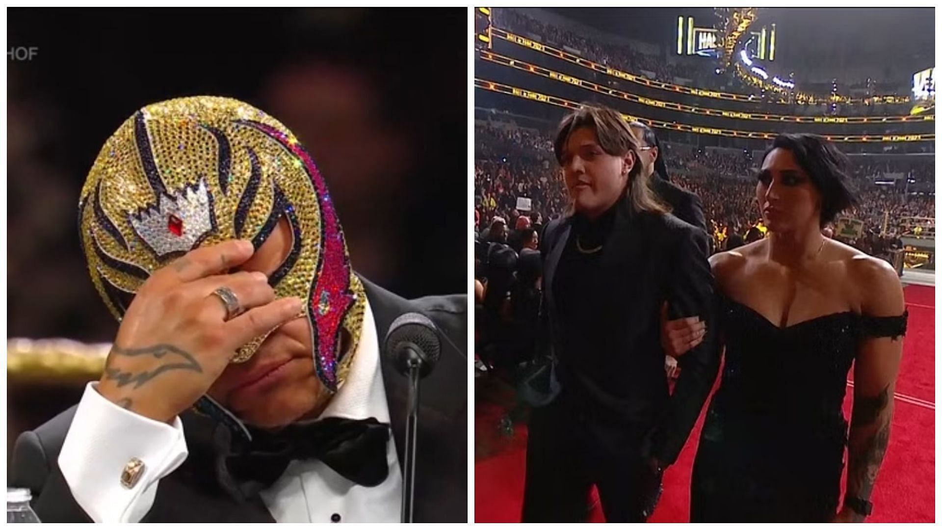 Rey Mysterio is now a WWE Hall of Famer.