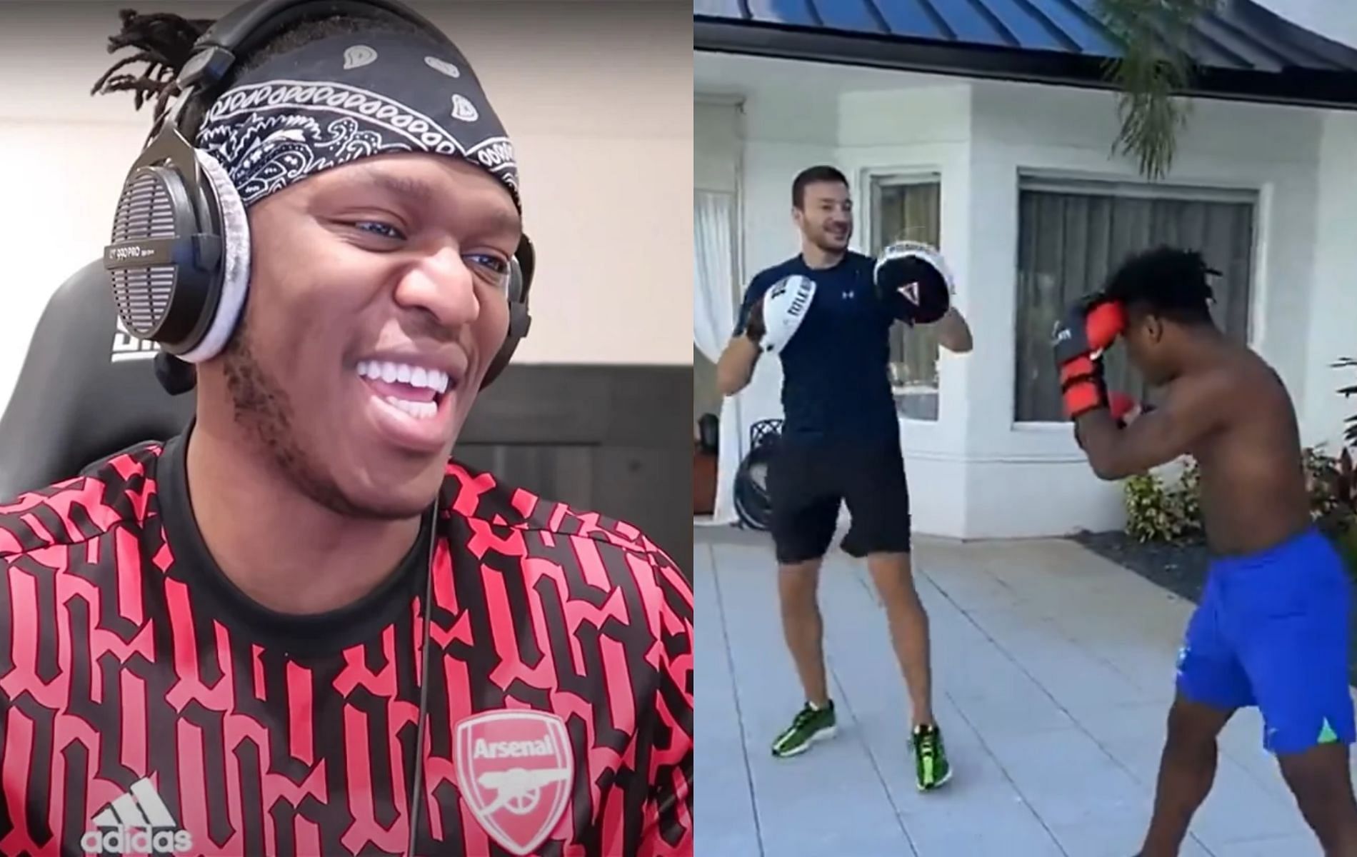 KSI reacts to IShowSpeed