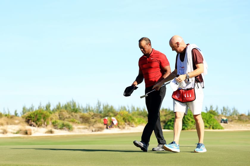 Tiger Woods reflects on his best friend Rob McNamara’s caddie debut