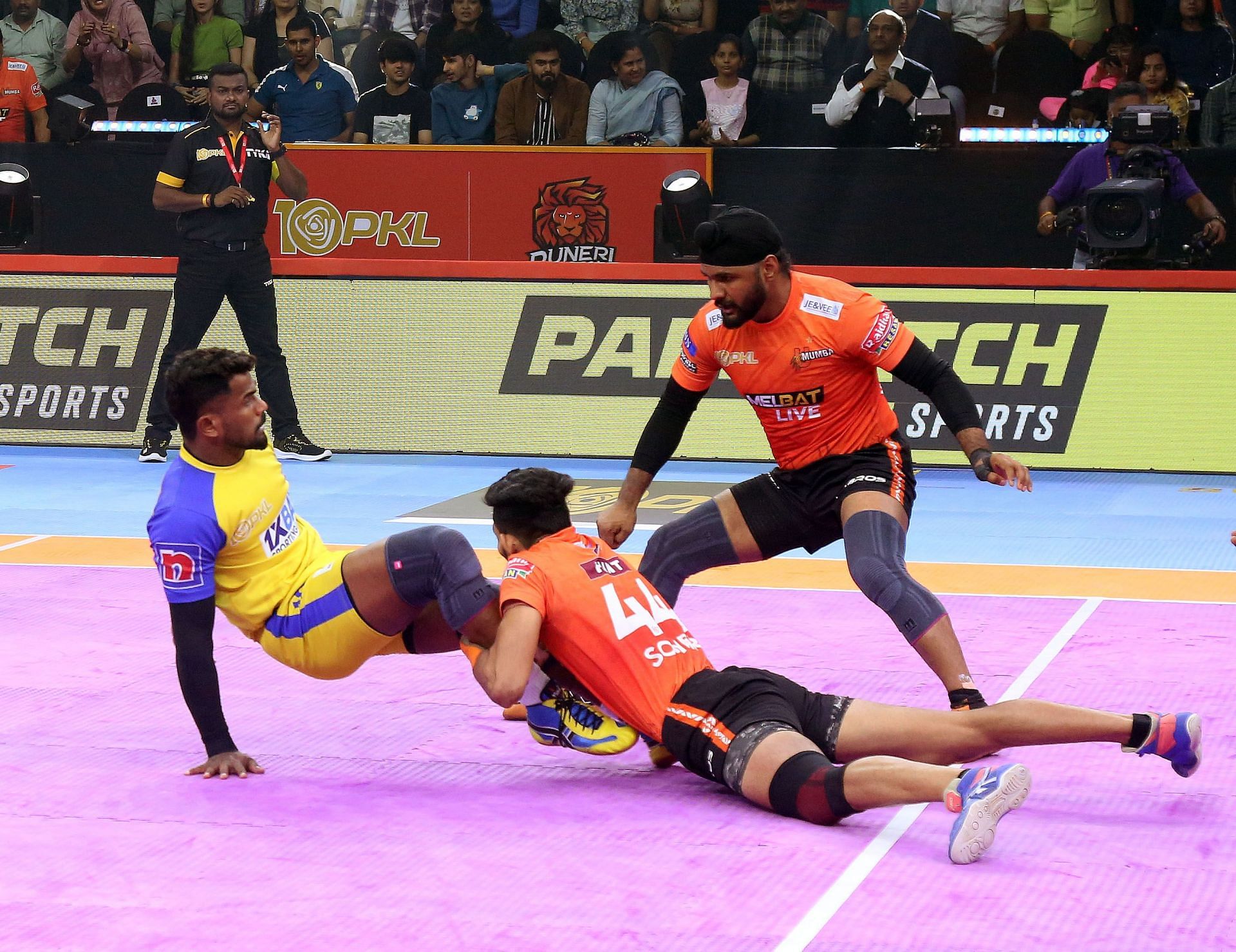 Surinder Singh is playing for U Mumba in the 2023 edition of PKL. 