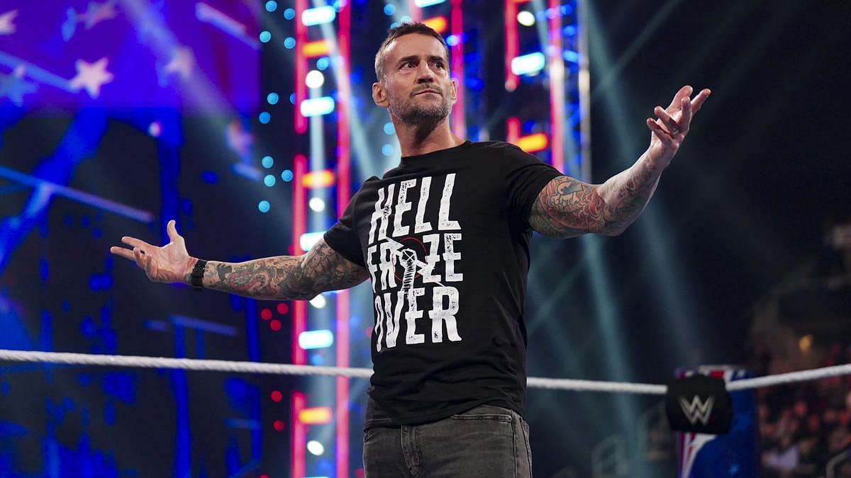 CM Punk was involved in a confrontation with this WWE star