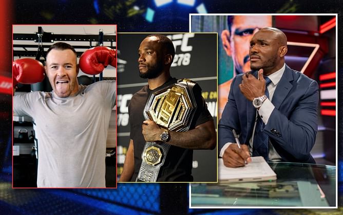 "He's going to put the pressure on you" - Kamaru Usman highlights the contrast between fighting Leon Edwards and Colby Covington