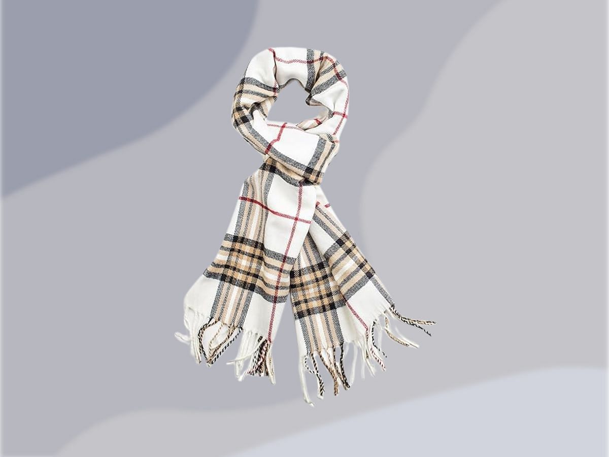 The Veronz cashmere winter scarf (Image via Amazon)