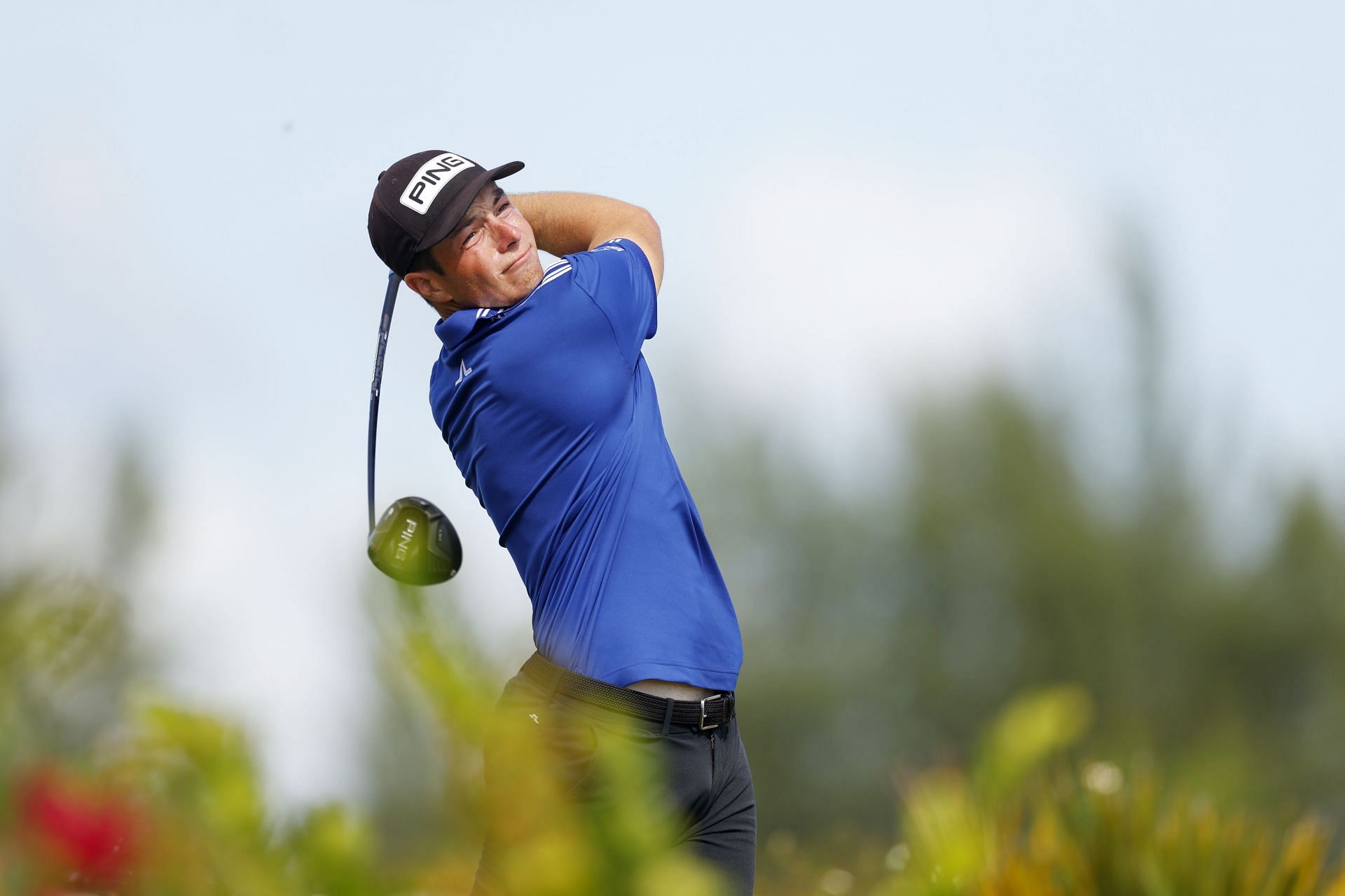 Viktor Hovland (Image via Mike Ehrmann/Getty Images)