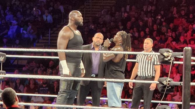 WWE के जायंट ने 59 बार के चैंपियन को किया चित, लगातार 20वां मैच जीतकर किया बड़ा कारनामा