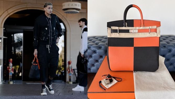 Kyle Kuzma flaunts $28,500 Hermes bag before dropping 32 points to lead Wizards past Blazers