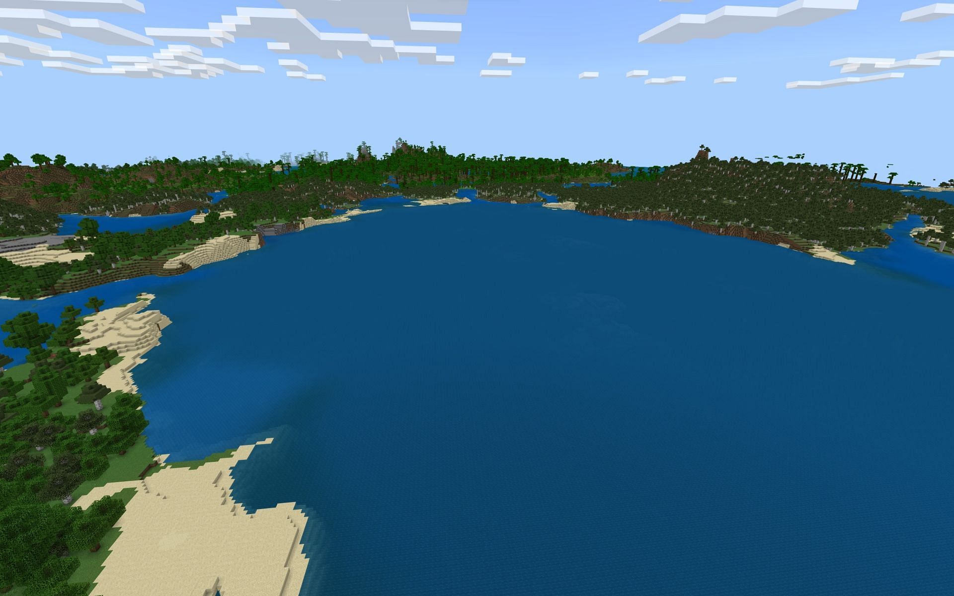 Rivages en fleurs de cerisier (Image via Mojang)