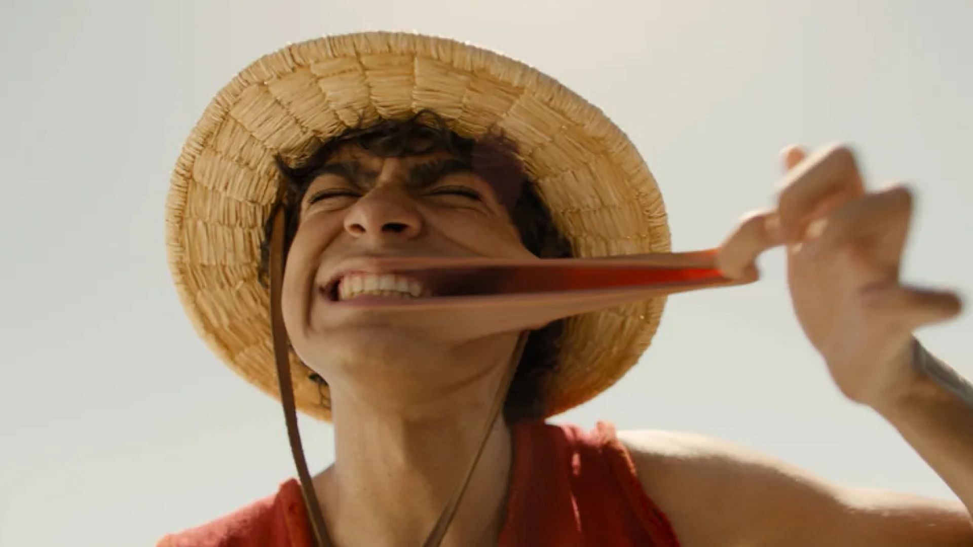 Luffy in One Piece live-action (Image via Netflix)