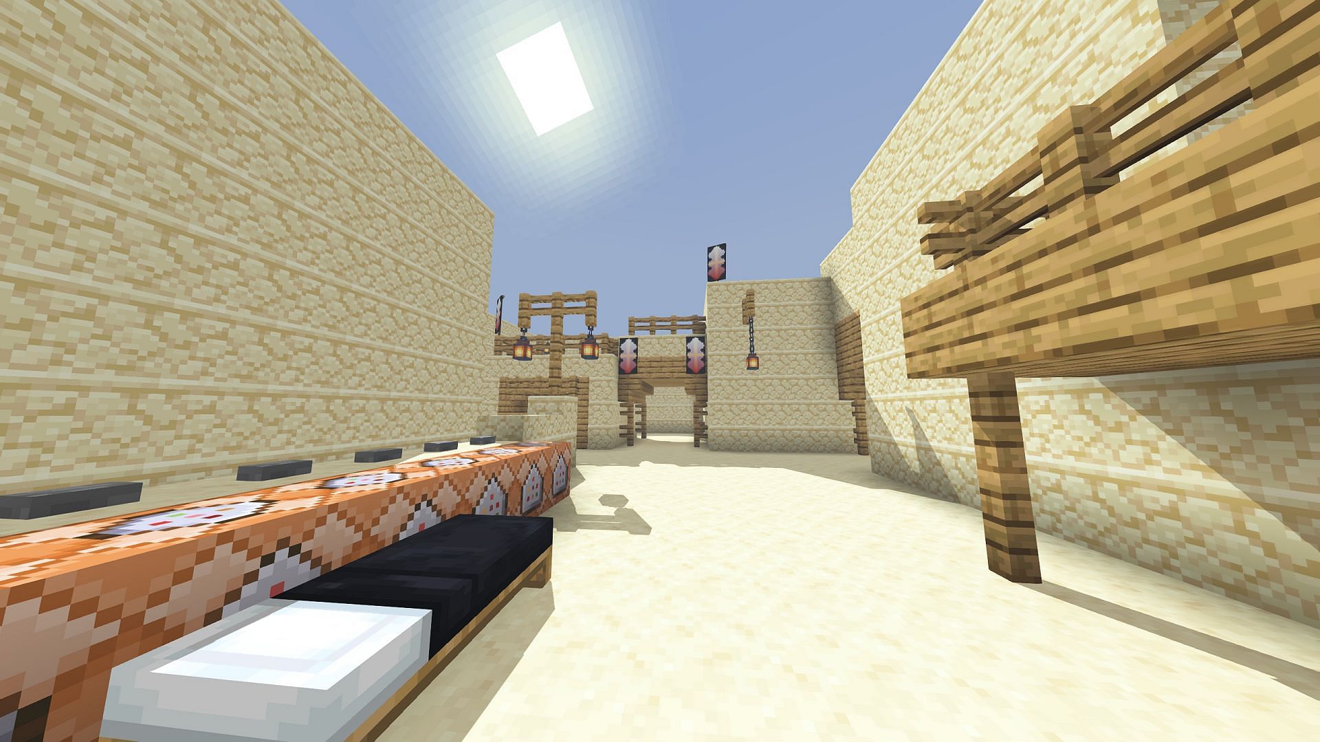 LS Renderpearl est un shader Minecraft 1.20.4 efficace, attrayant et peu exigeant (Image via Luracasmus/Modrinth)