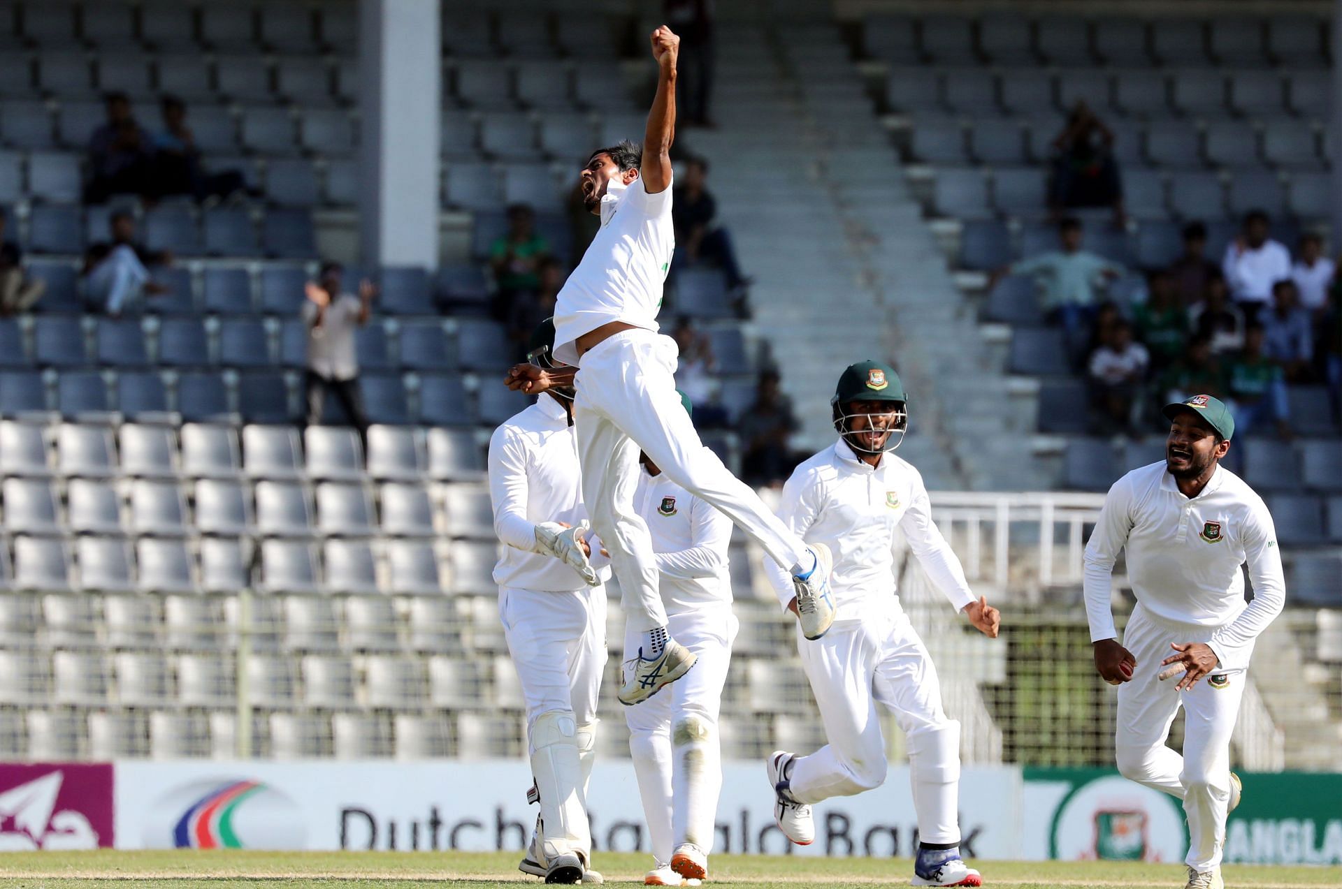 Taijul Islam in action. (Photo Credits: Bangladesh cricket)