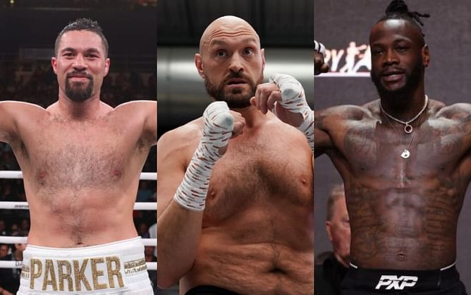 Joseph Parker thanks Tyson Fury for "massive help" after Riyadh upset triumph over Deontay Wilder