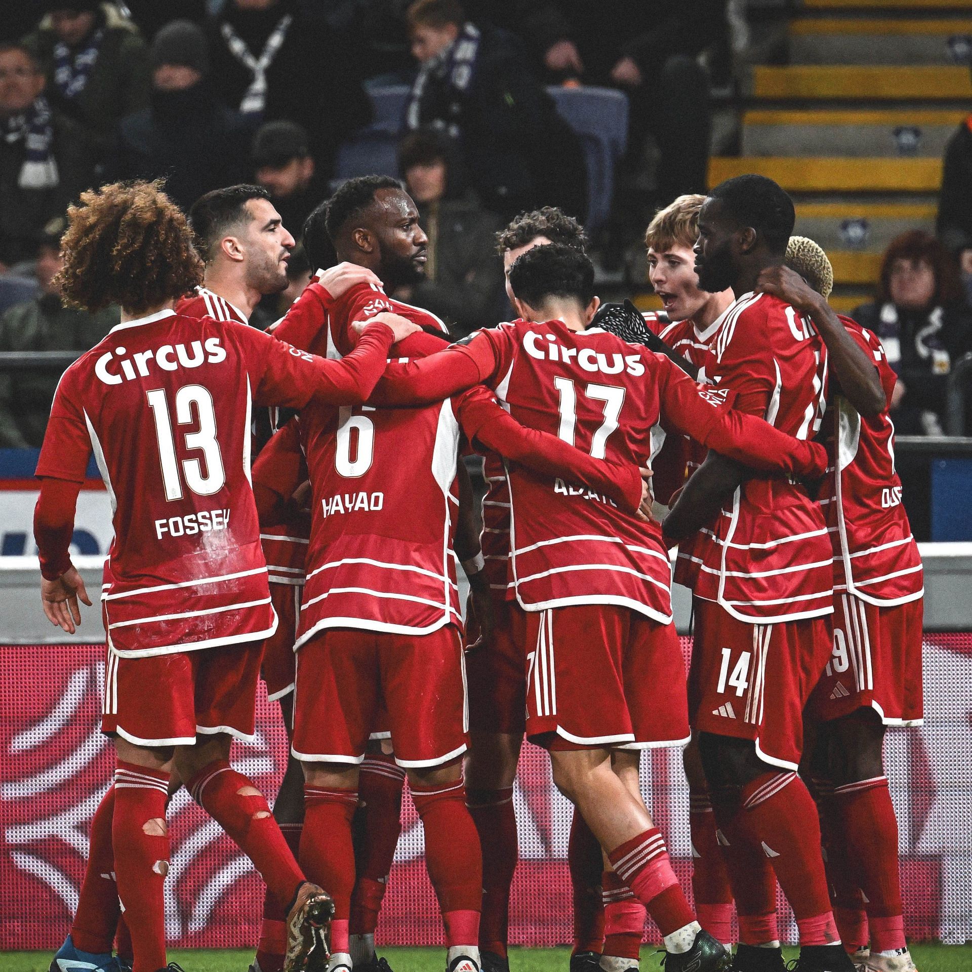 Standard Liege will face Charleroi on Saturday 