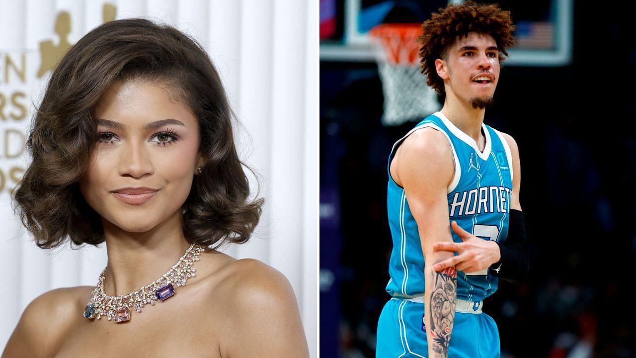 A picture of LaMelo Ball and Zendaya has gone viral on social media