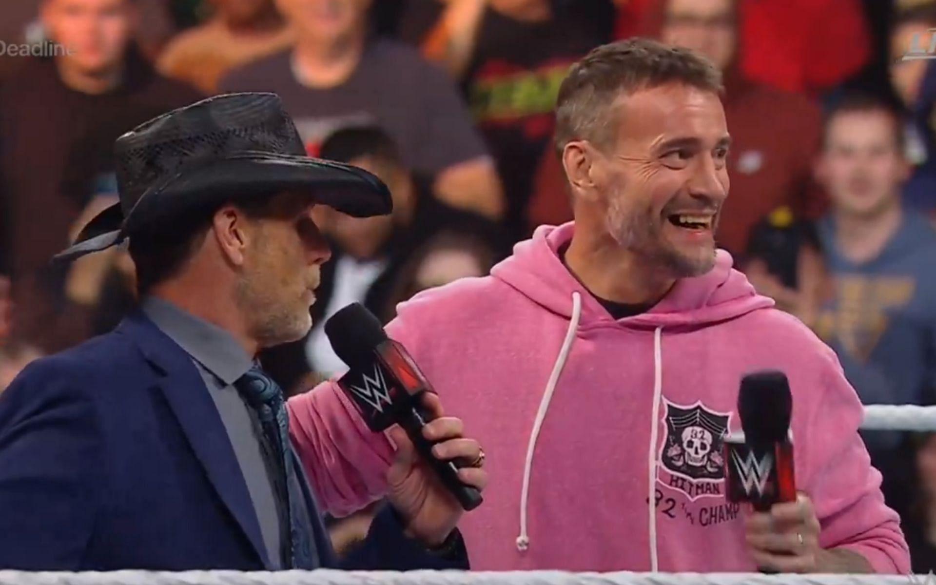 A surreal moment as Punk appeared in NXT after a decade