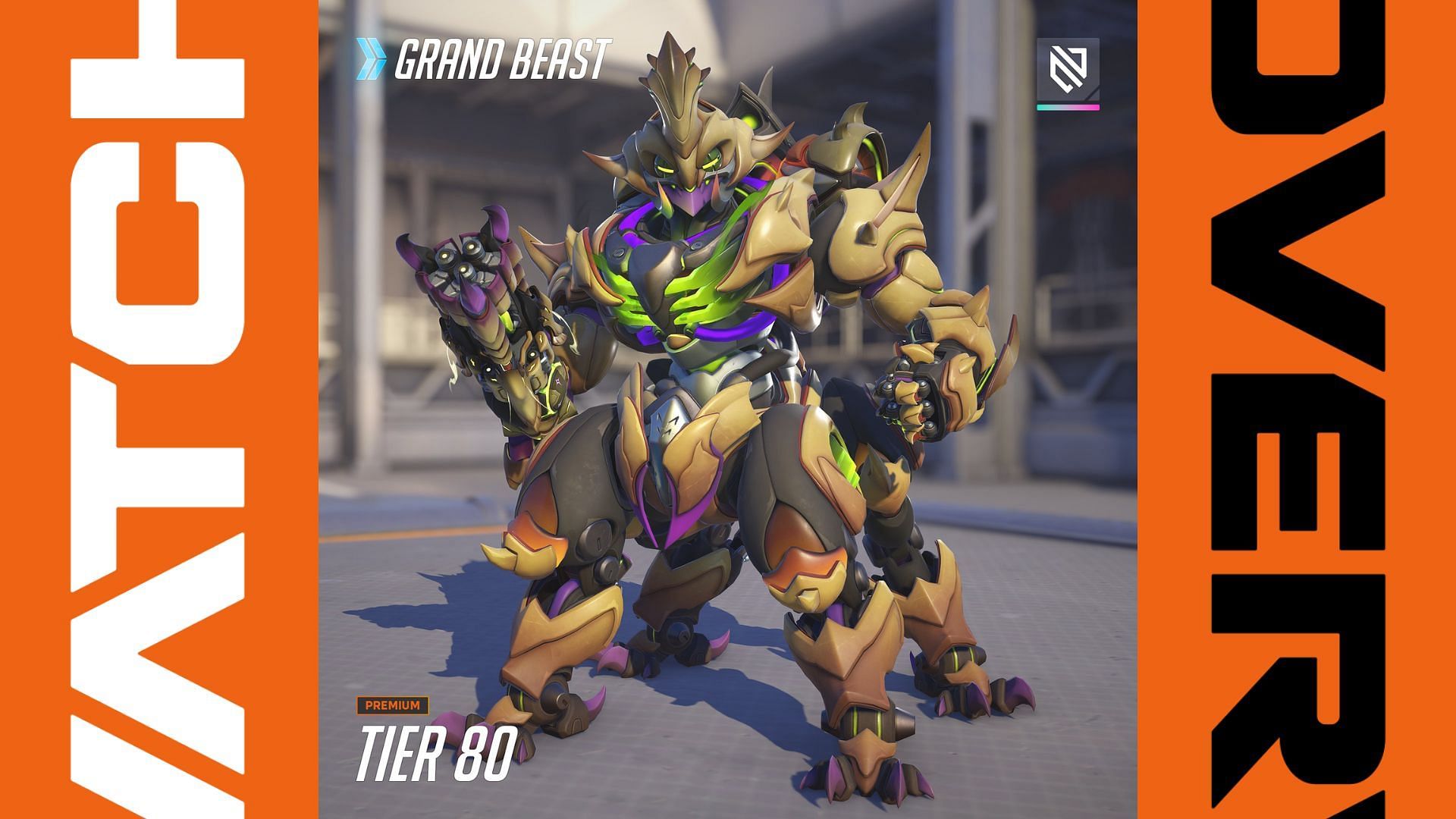 Grand Beast Orisa (Image via Blizzard Entertainment)