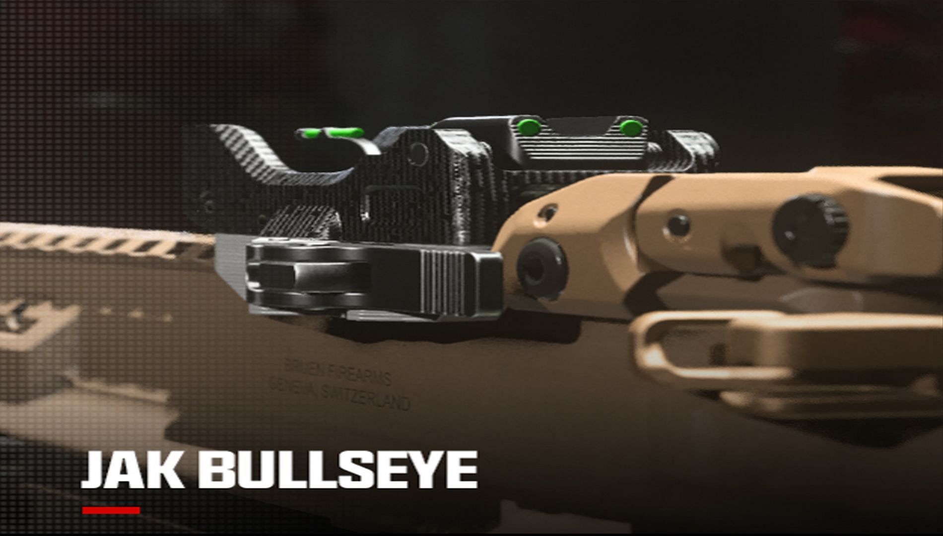 The JAK Bullseye in MW3 and Warzone (Image via Activision)