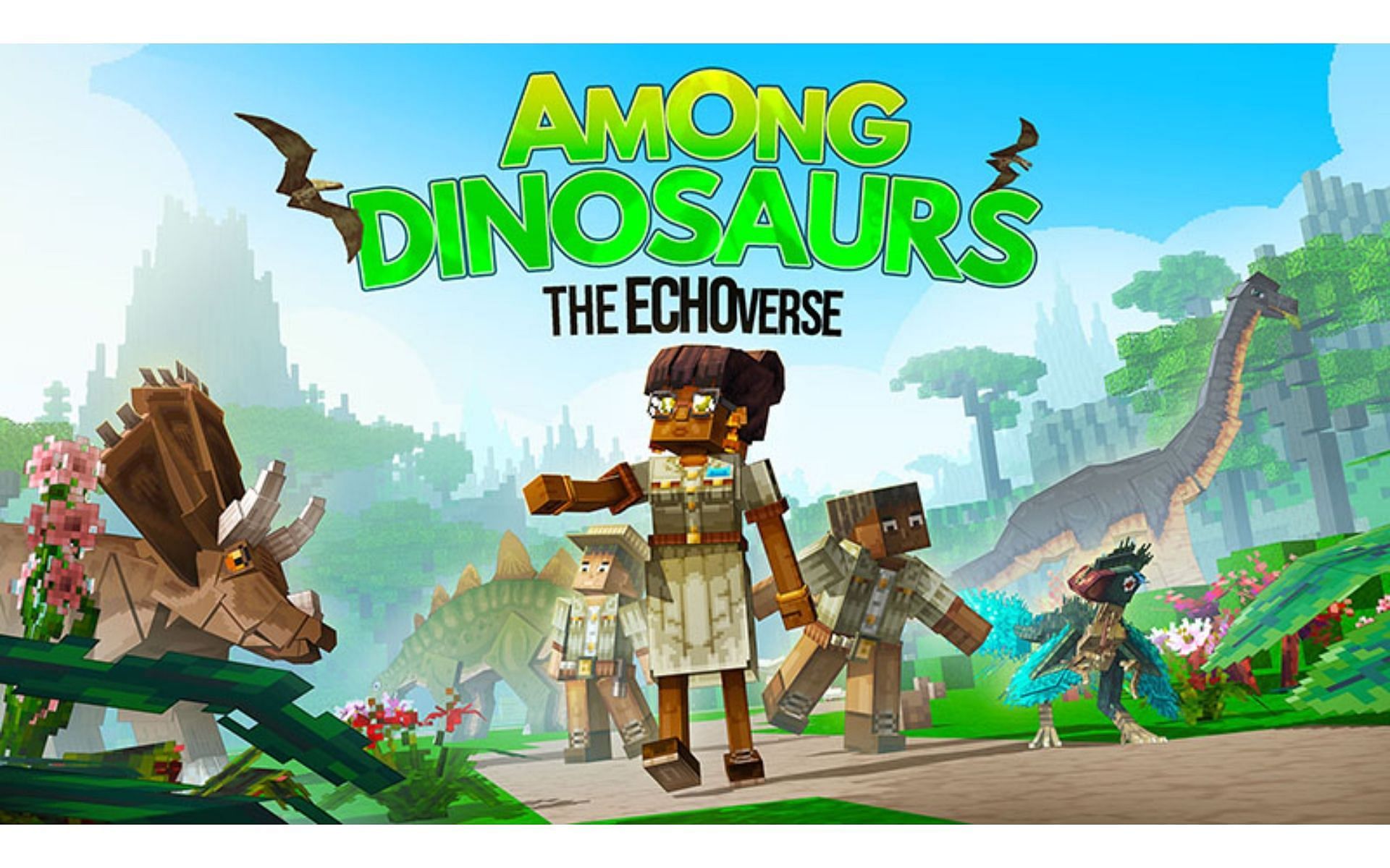 See how the dinosaurs roamed in this DLC (Image via Mojang)