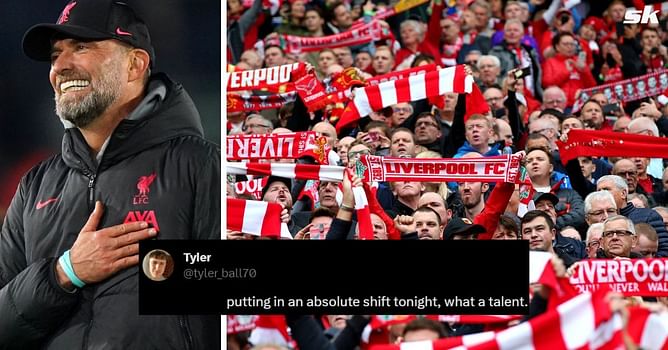 "Best player on the pitch," "What a talent" - Liverpool fans heap praises on young talent after their 5-1 rout of West Ham in EFL Cup Q/F