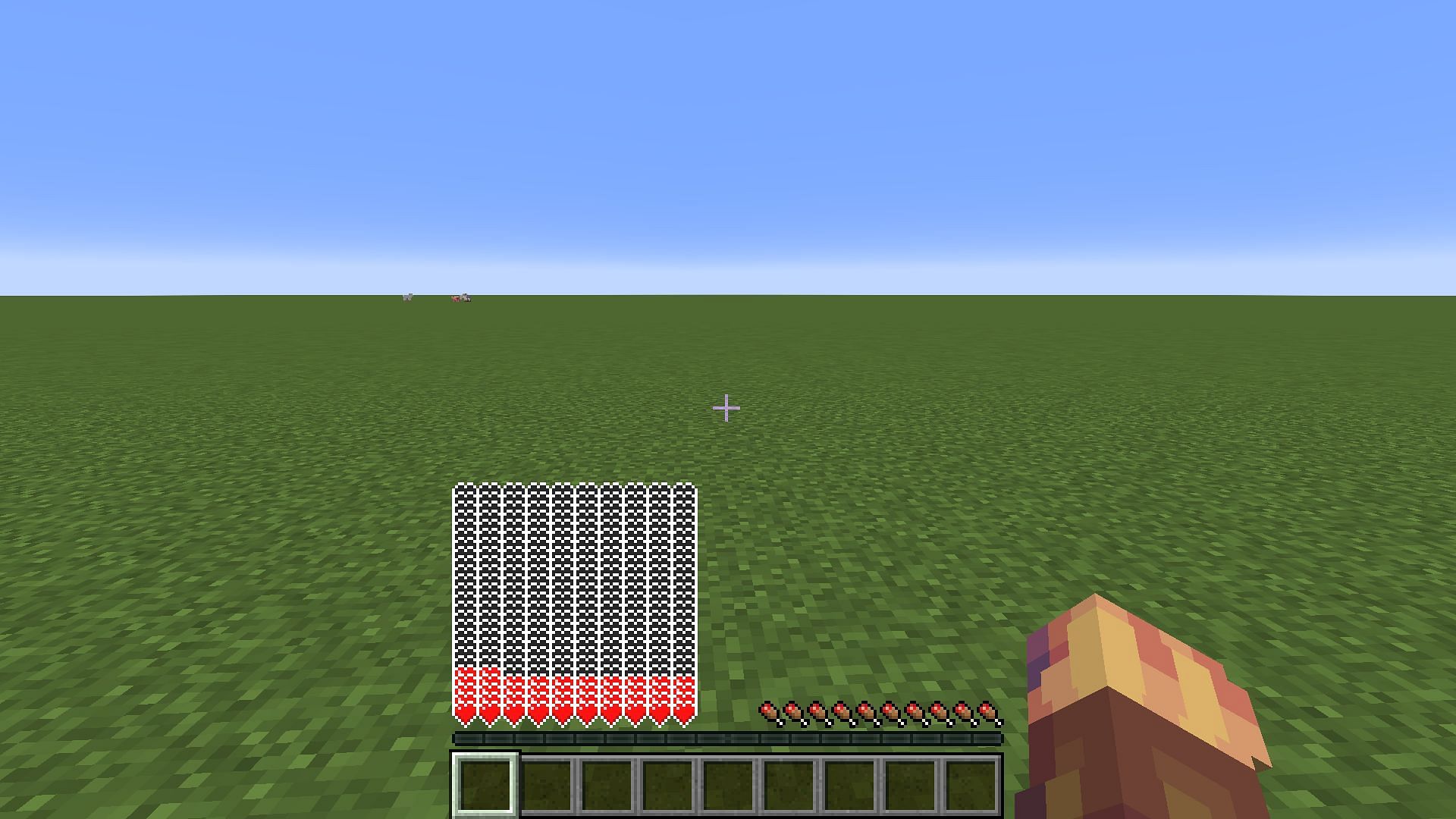 Become almost un-killable in Minecraft with the attribute command (Image via Mojang)