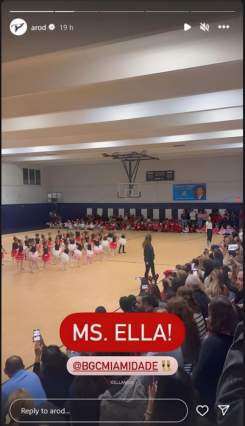 Rodriguez cherishes Ella's recital with Angel Nicolas and daughter Natasha Rodriguez (via IG)