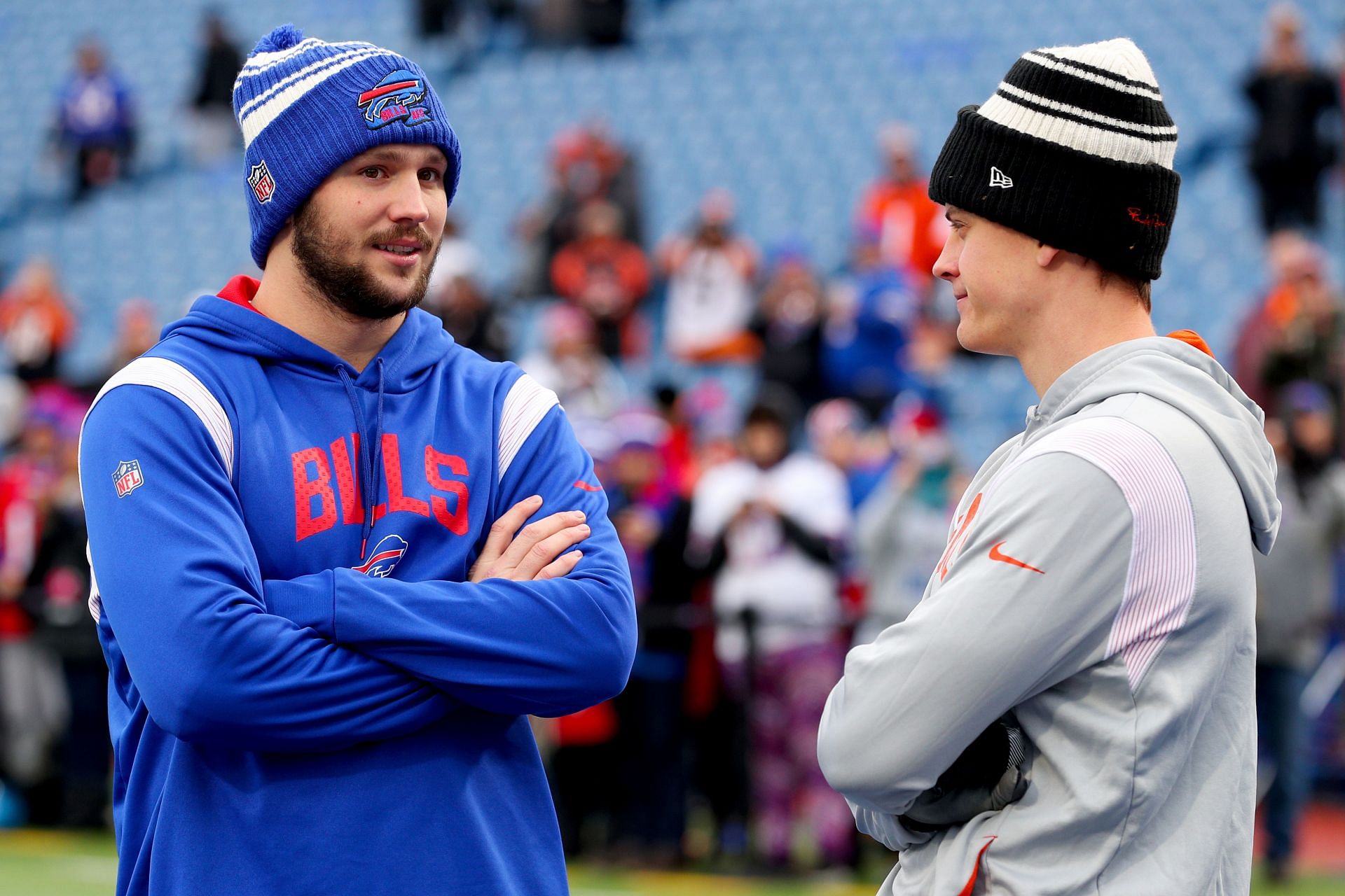 Josh Allen and Joe Burrow