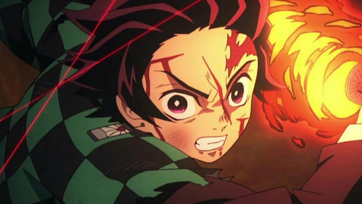 Tanjiro&#039;s survival was forced (Image via Ufotable).