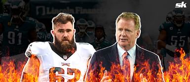 Jason Kelce sounds off on commissioner Roger Goodell's reported plan of banning Eagles’ ‘tush-push’ play